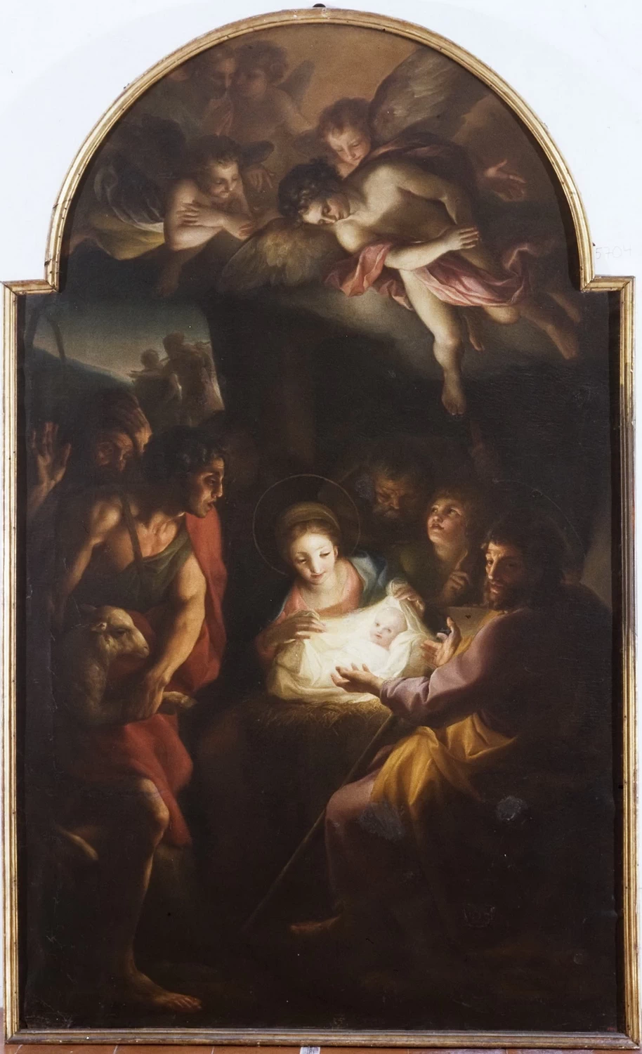 Adorazione dei pastori - Museu Nacional d'art de Catalunya